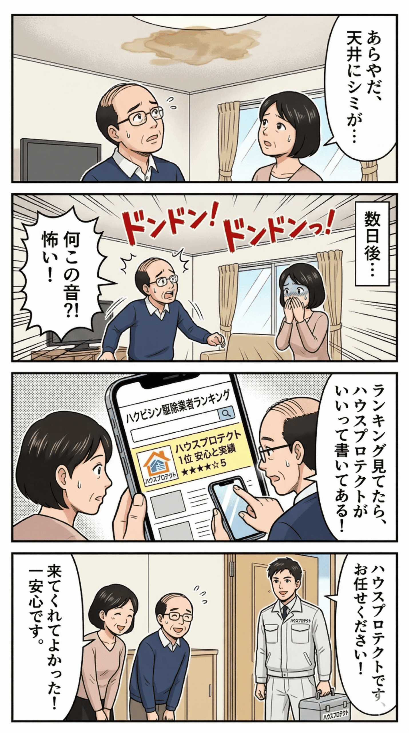 ハクビシン駆除業者の選び方