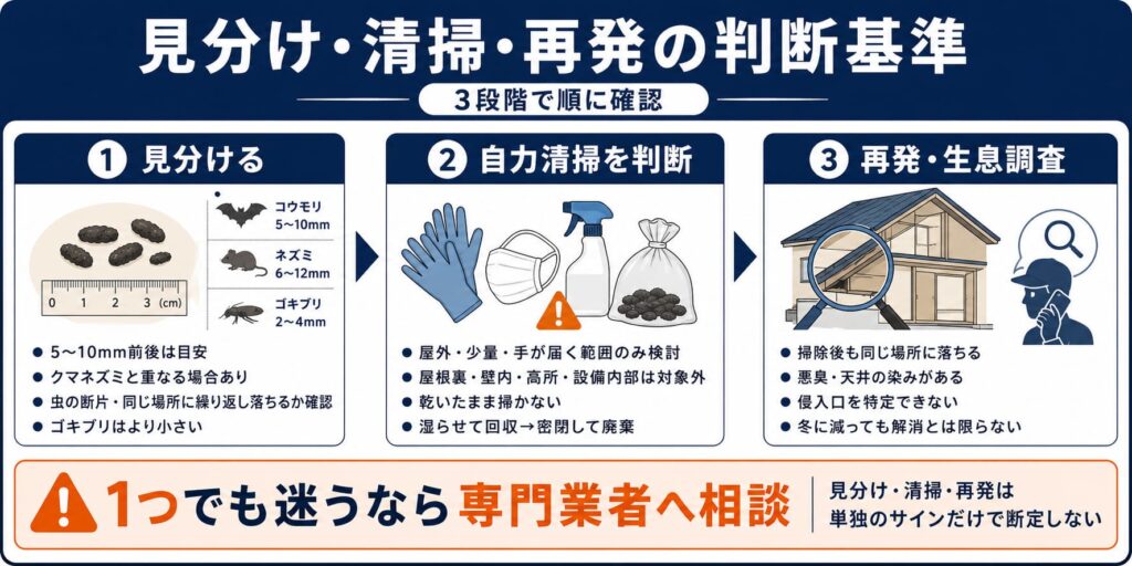 3段階の判断フロー