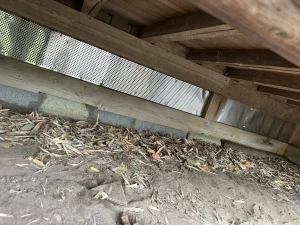 野田市N様邸　イタチ対策施工