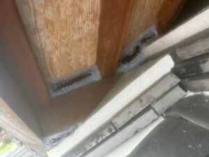 紀の川市K様邸　イタチ対策施工