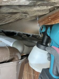 愛媛県今治市S様　ムササビ対策施工