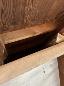 岡山県久米郡美咲町小原O様邸　イタチ対策施工