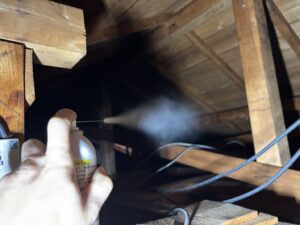 神奈川県座間市I様邸　ネズミ対策施工