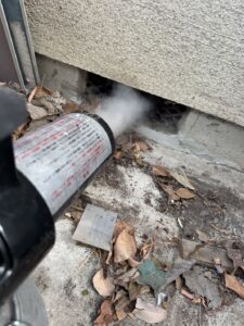 愛知県名古屋市O様邸　ネズミ対策施工