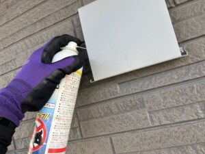 岡山県勝田郡K様邸　コウモリ対策施工