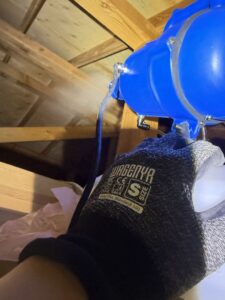 滋賀県近江八幡市I様邸　コウモリ対策施工